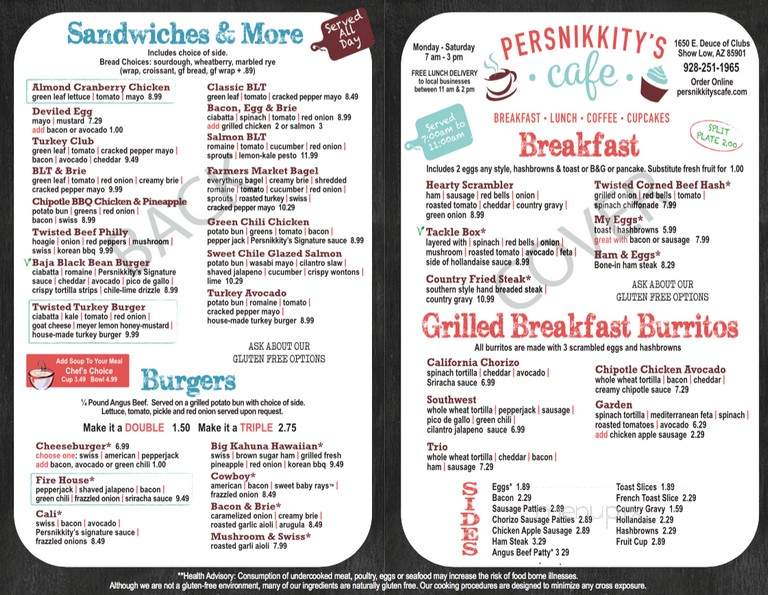 PersNIKKIty's Cafe & Bakery - Show Low, AZ