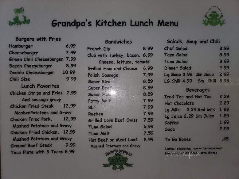 Grandpa's Kitchen - Kingman, AZ