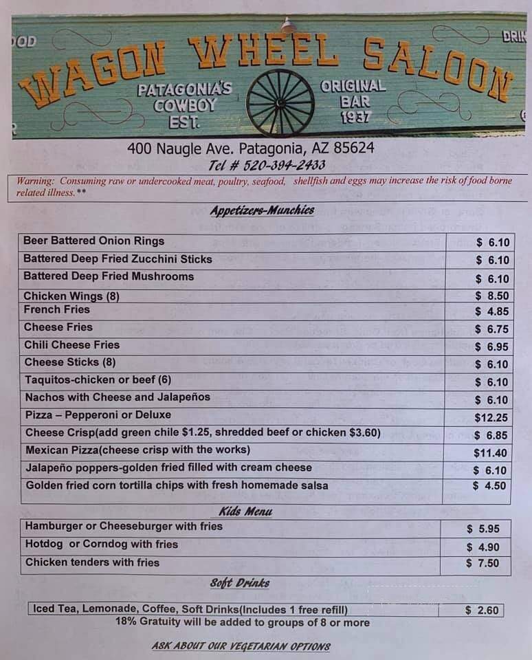 Wagon Wheel Saloon - Patagonia, AZ