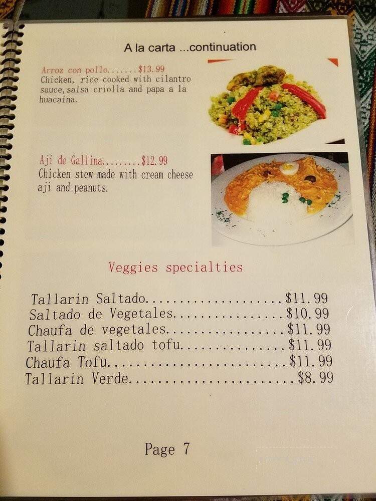 MUcho gusto peruvian cuisine - Fontana, CA