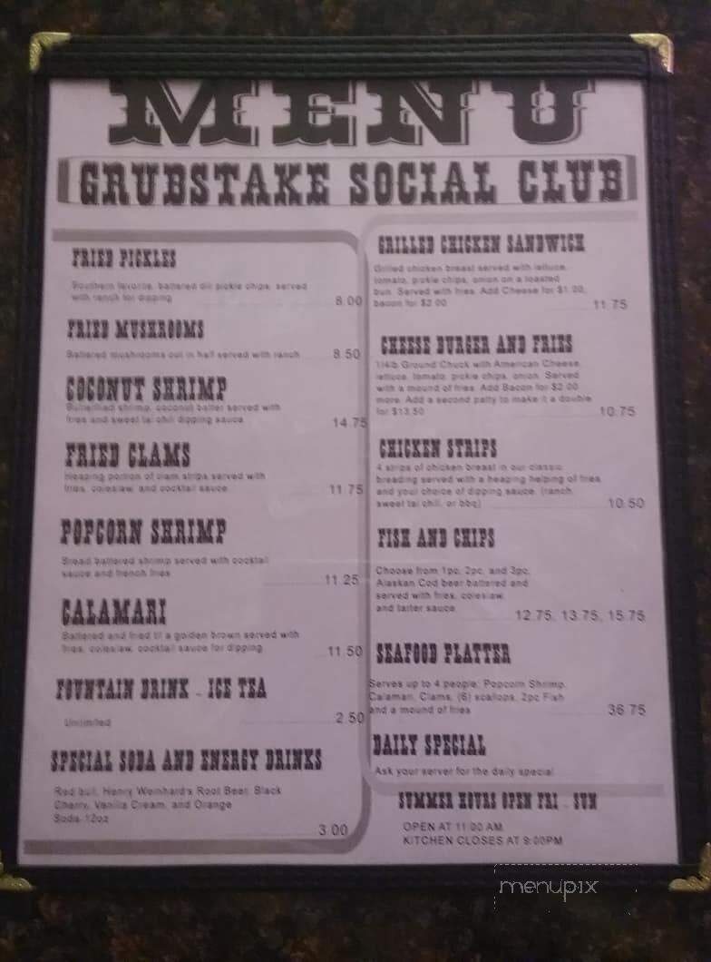 Grubstake Social Club - Quartzsite, AZ