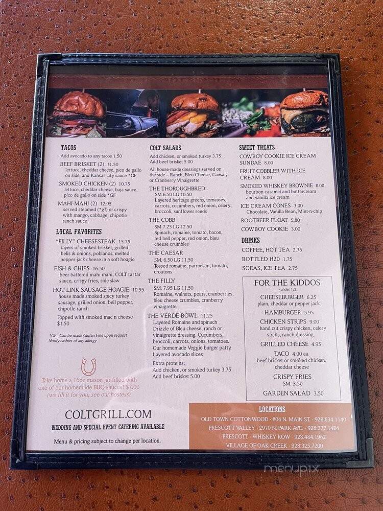 Colt 804 Grill - Cottonwood, AZ