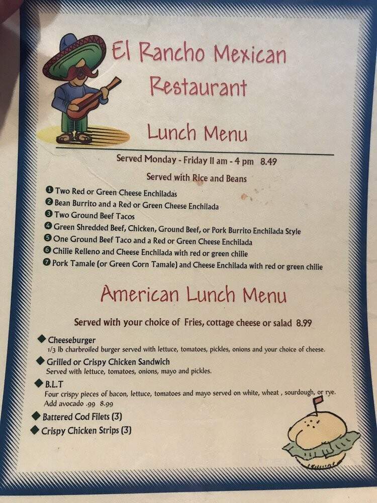 El Rancho Restaurant - Payson, AZ