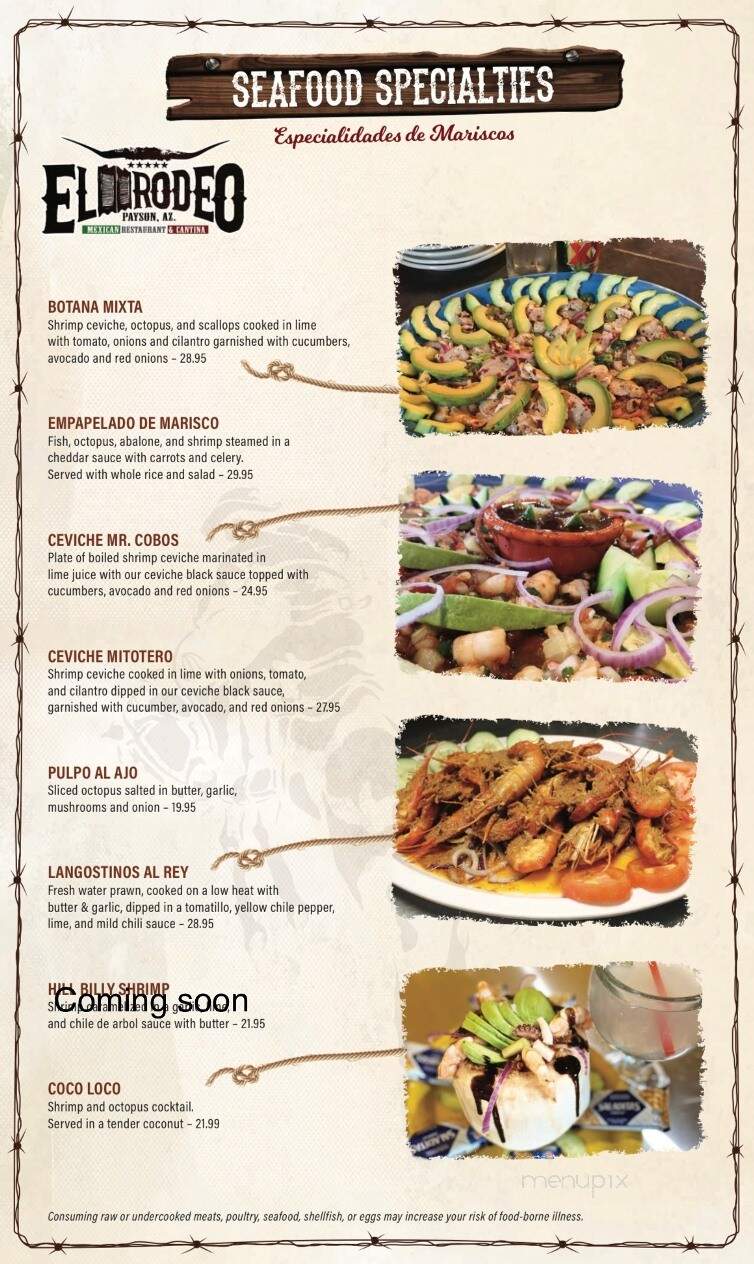 El Rodeo Mexican Restaurant & Cantina - Payson, AZ