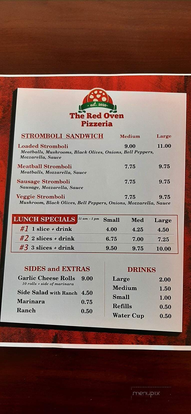 The Red Oven Pizzeria - Safford, AZ