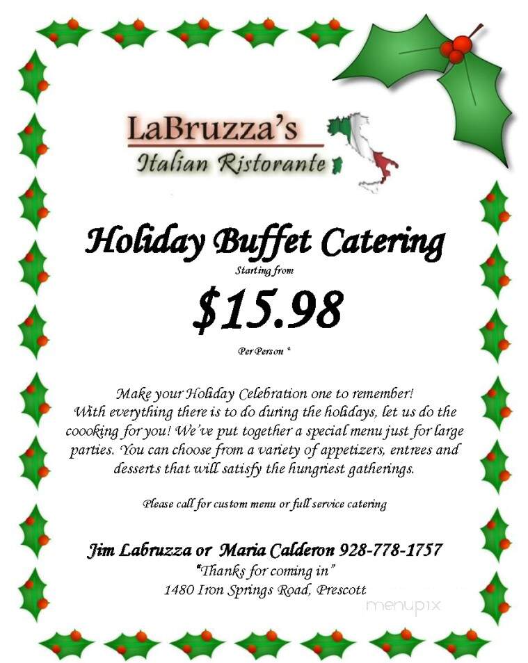 Labruzza's Italian Ristorante - Prescott, AZ